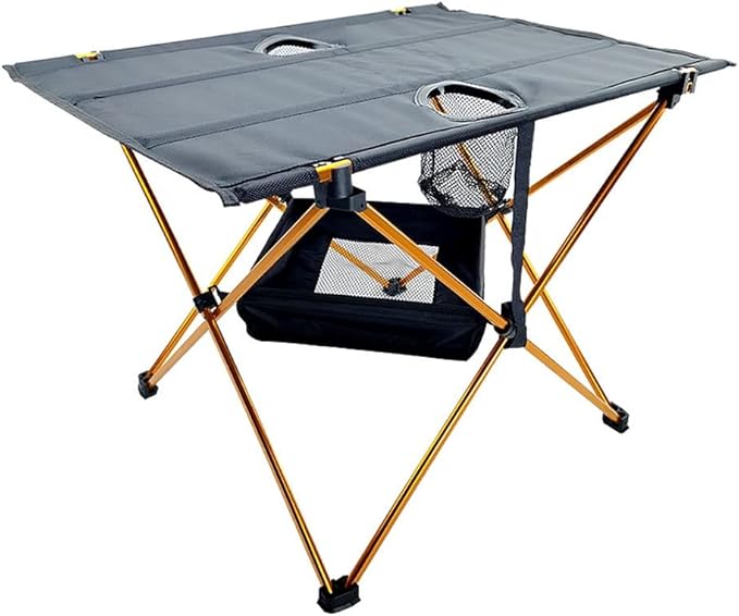 Folding Portable Outdoor Tables Aluminum Alloy Camping Table Camping Barbecue Picnic Portable Folding Table (Color : D Size : As Shown) (E As Shown)