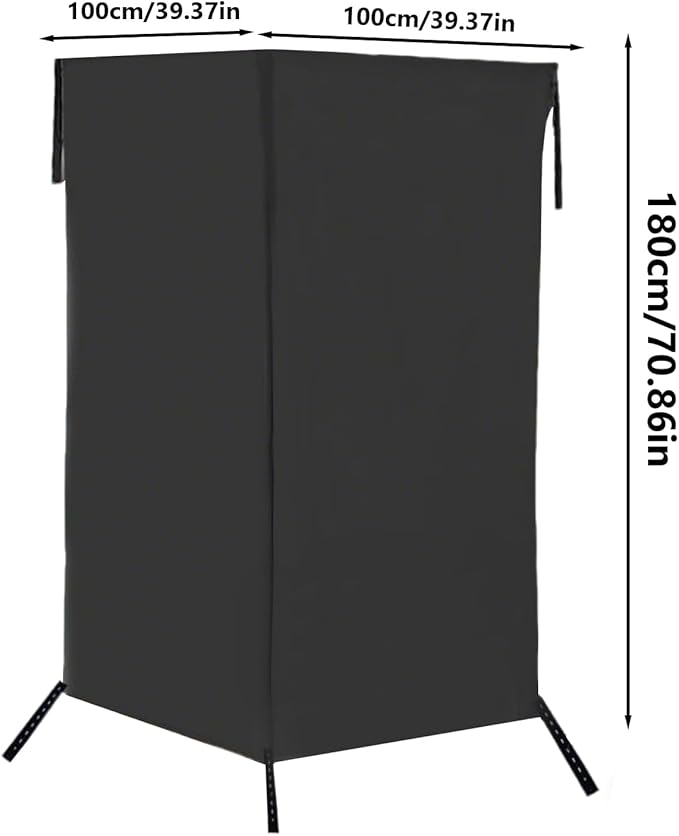Mobile Privacy Tent - Portable Changing Room for Cars Outdoor Dressing Tent Quick Setup Privacy Shelter for Camping Beach Trips Bathroom Use Trailer Pontoon Car Truck Outdoor Adventures