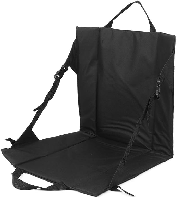 Folding Stadium Seat Cushion Portable Lightweight Bleacher Seat for Outdoor Sports Events Picnics Beaches with Carry Handle
