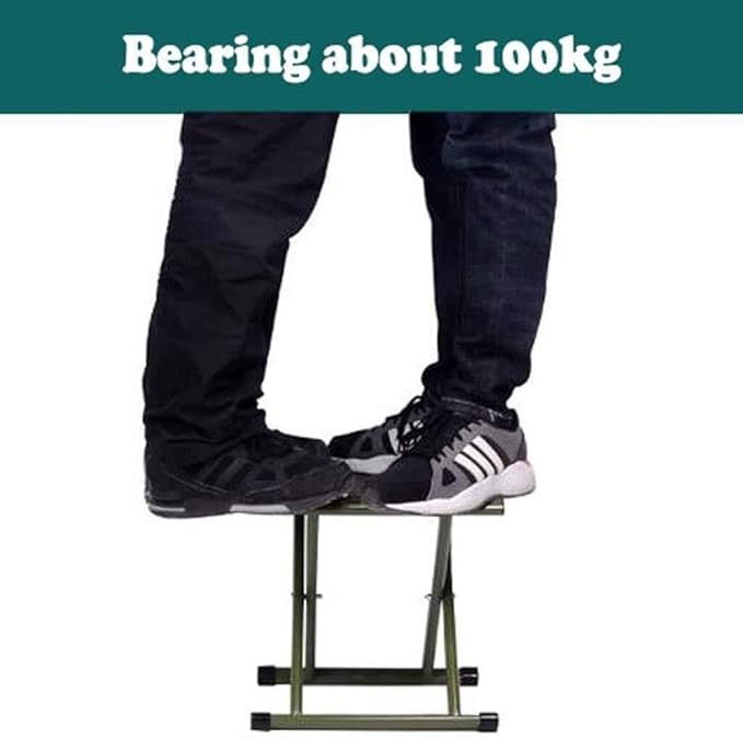Portable Folding ChairPortable Folding Compact Chair Back Rest Camping Hiking Fishing Beach Stool