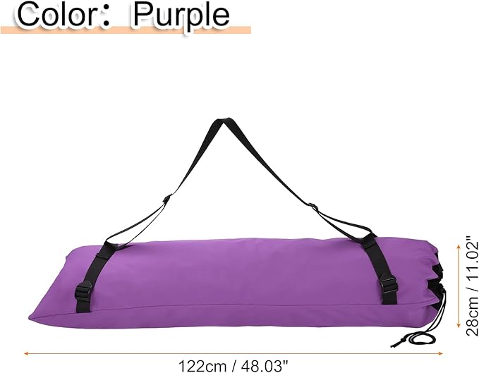 HARFINGTON Camping Chair Replacement Bag 48 Folding Chair Carry Bag Oxford Cloth Storage Tent Bag with Shoulder Strap for Travel Outdoor Camping Sports Purple