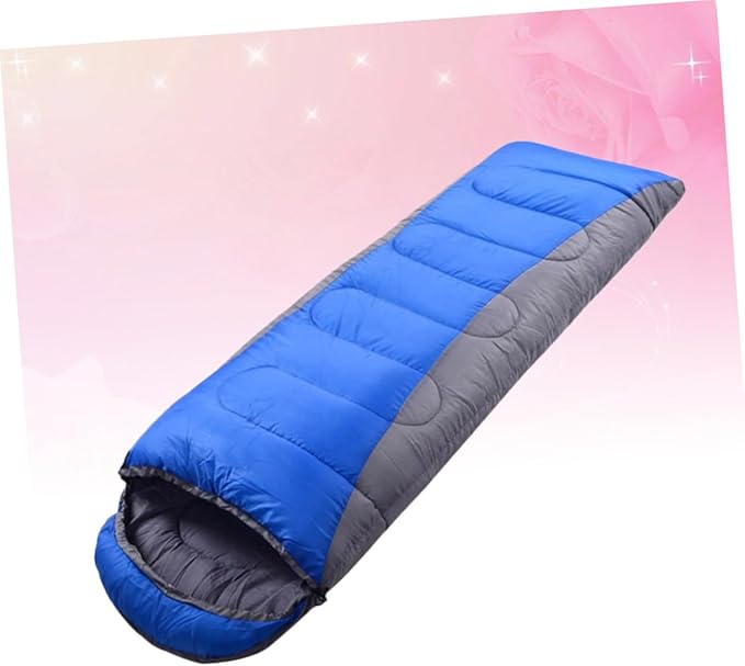 VICASKY Winter Thickened Camping with Drawstring Hood and Durable Outdoor Sleeping Sack for Hiking Backpacking Trekking Cold Weather Use