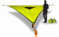 Tentsile Trillium Giant Hammock The Original Tree Tent Company 3 Adult Capacity Anti-Roll Central Hatch Ratches and Straps Included Designed in The UK (3 Person Fresh Green)