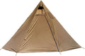 Tipi Hot Tent with Fire Retardant Stove Jack for Flue Pipes 2~3 Person Lightweight Teepee Tents for Family Team Outdoor Backpacking Camping Hiking