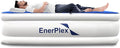 EnerPlex Air Mattress with Built in Pump - Self-Inflating Blow Up Mattress with Neck Support - Inflatable Air Bed for Portable Travel &amp Home Use