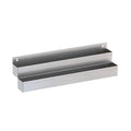 Stainless Steel Double Tier Speed Rail Liquor Rack Speed Rack Bottle Holder - 36 Inch