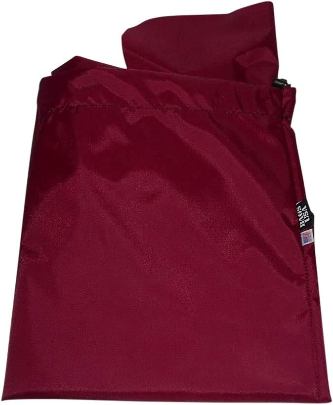 Sleeping Bag CoverJumbo Stuff Sacks Laundry Bag Made in USA. (Maroon)