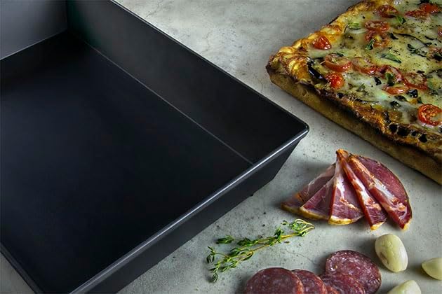 Lloyd Pans Kitchenware Sicilian Style Pizza Pan 6 Inch by 6 Inch by 2 Inch - PSTK