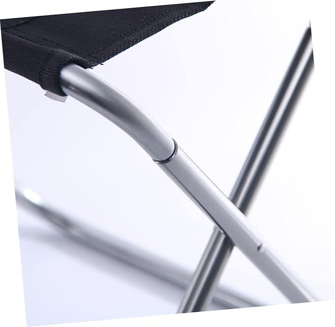 Folding Camping Stool Aluminum Alloy Heavy Duty Compact for Outdoor Activities Travel-Friendly