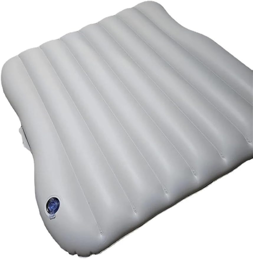 Inflatable Mattress Car Back Seat Air Cushion Camping Inflatable Cushion Flocking Wear-Resistant Material 85x45 Cm Portable Size