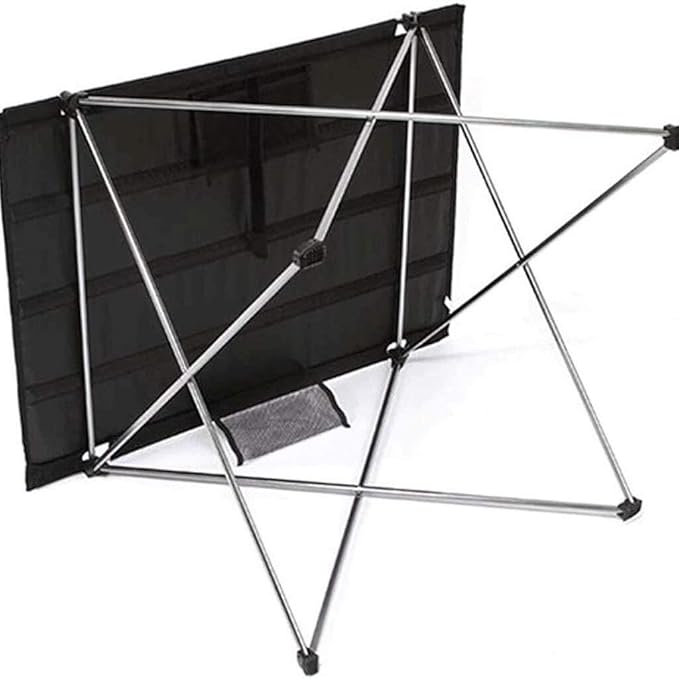 Folding Camping Table - Portable Aluminum Camp Table Lightweight Roll Up Picnic Table for Picnic Outdoor Hiking BBQ Camping Kitchen Fishing Beach with Carry Bag