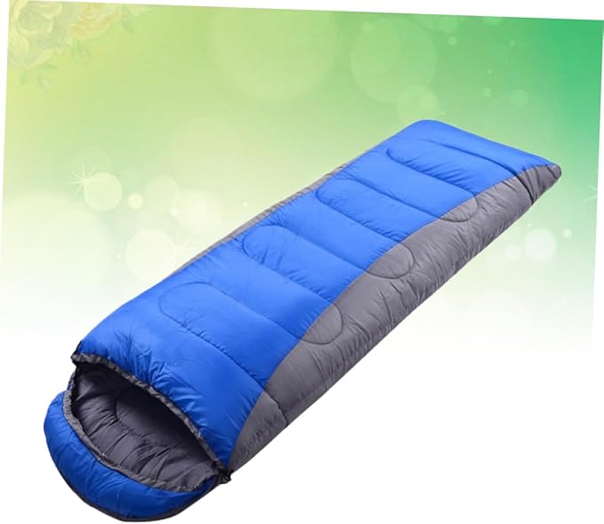 POPETPOP Winter Thickened Outdoor for Adults Lightweight Camping Gear with Drawstring Hood and Windproof Zipper for Hiking Backpacking Trekking and Outdoor Activities