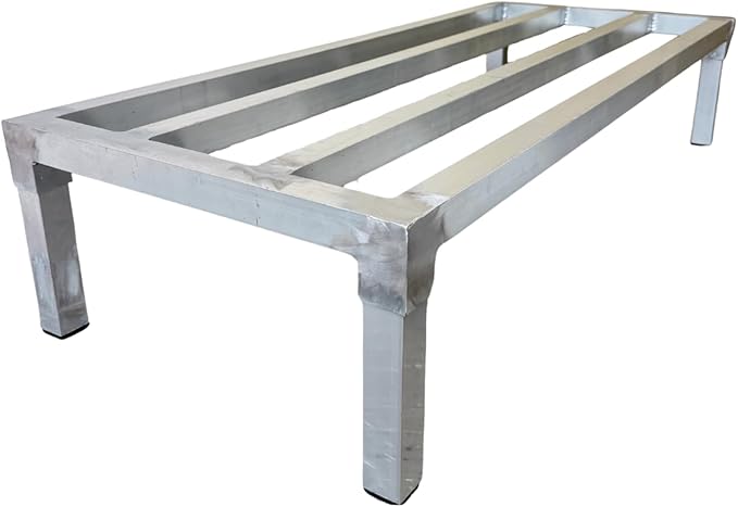Winco Aluminum Dunnage Rack 1200 lbs Capacity 14 x 24