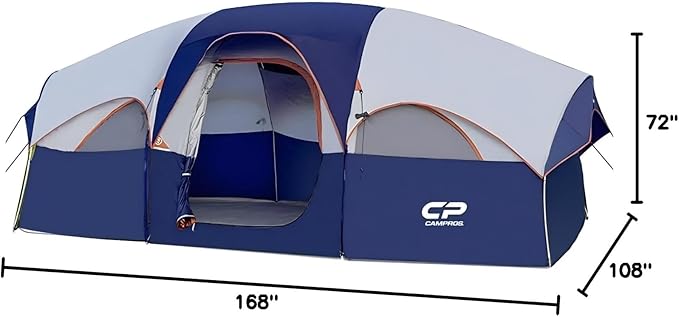 CAMPROS CP 4-8 Person Tent