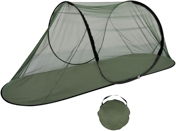 Boats Shape Camping Tent Single Outdoor Camping Meshes Tent Breathable Meshes Shelter Easy to Installation