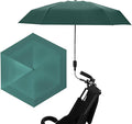 Chair Umbrella with Clamp Adjustable Umbrella for Chair Stroller Umbrella Parasol Waterproof Umbrella for Beach Chair Wheelchair Stroller Camping Chair