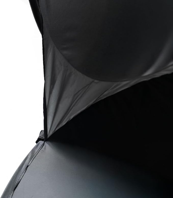 Beach Tent Sun Shelter – Easy Setup Pop-Up Shade Tent with UV Protection &amp Ground Stakes Portable Beach Canopy for 1–2 People