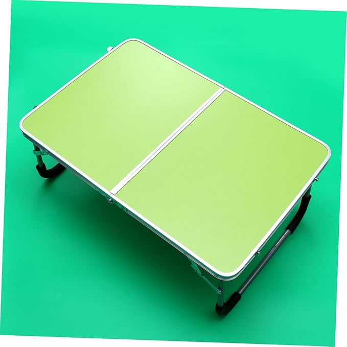 Aluminum Alloy Folding Table Compact BBQ Camping Desk Portable Computer Desk Easy to Carry Store