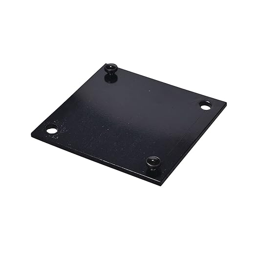 Eagle 1731BASE Steel Weighted Base 10 Length x 10 Width x 3-3/4 Height for 1731 and 1733 Bollard Posts
