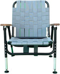 One and Done Pro All Terrain Leveled Chair™ Height Adjustable Long Hour Comfort Always Leveled in Various terrains Low Profile Turkey Hunting Chair (Cool Gray)