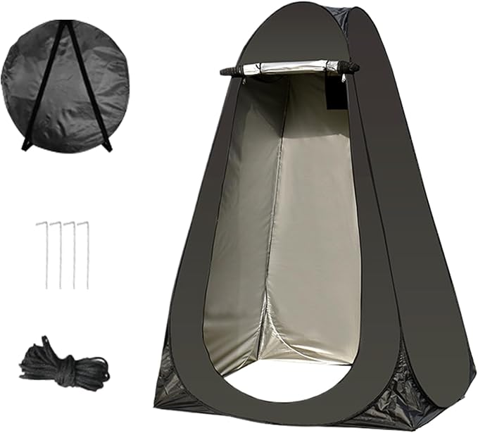 Popup Changing Tent Popup Privacy Tent Waterproof Changing Shelter for Camping - Temporary Dressing Room Shelter Enclosed Design with Carry Bag for Beaches Sports Venues Vacation