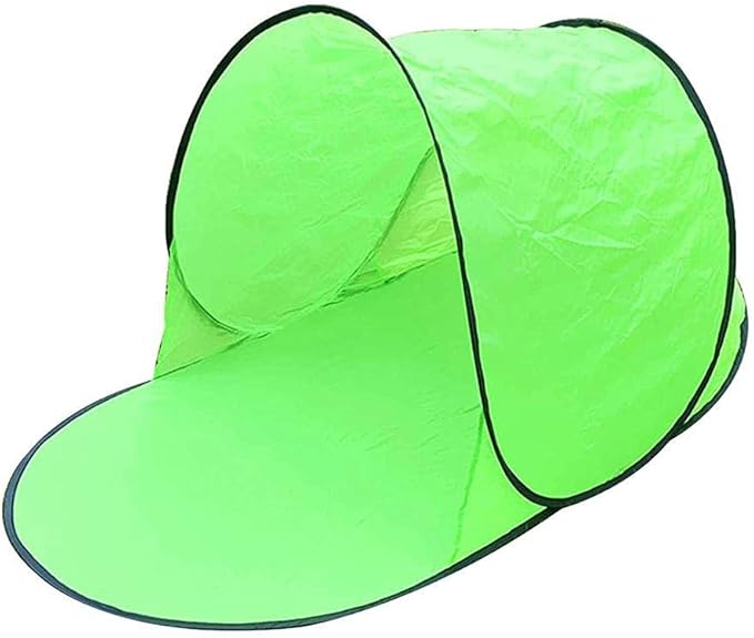 Up Beach Tent Portable Outdoor Beach Shade Tent UPF 50 Beach Shelter Easy Setup Windproof Waterproof Beach Canopy Beach Shell Sun Beach Tent Sun Shelter (A)