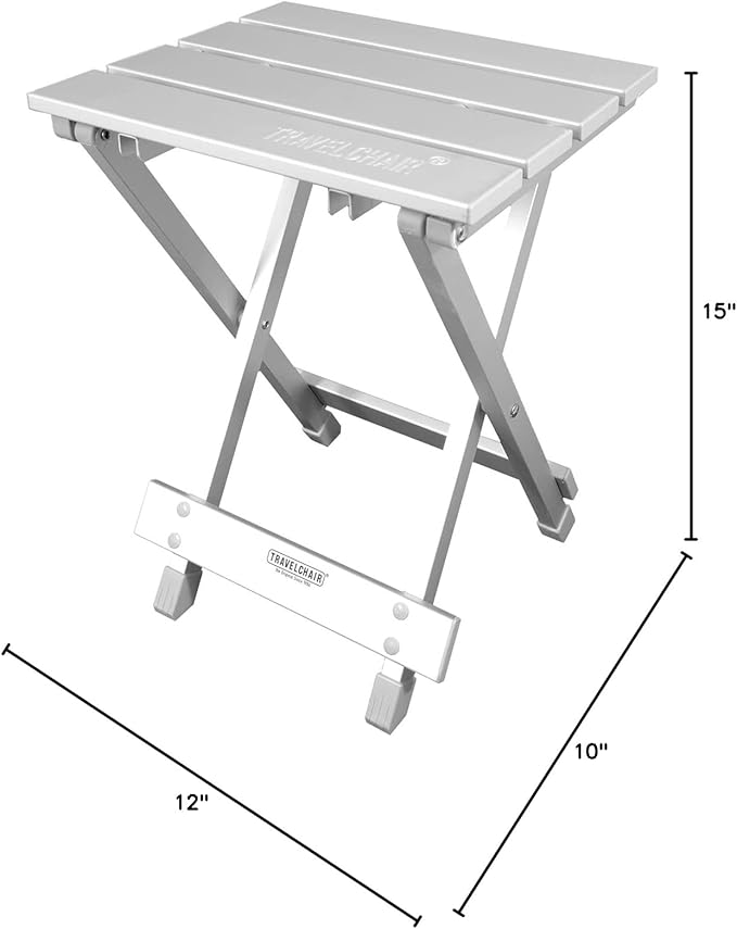 Travel Chair 2689-22 Side Canyon Table Silver