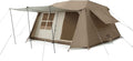 Jupiter 5 6 13 Outdoor Camping Tent for 4 6 8 People Fully Automatic Quick Opening Canopy for Outdoor Picnic Park &amp Family Use Silver Coated Sunscreen &amp Waterproof