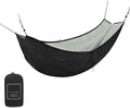 Gold Armour Hammock Underquilt for Single Hammocks and Double Hammocks Insulated Warm Underquilt - Essential Camping Equipment Gear Under Quilts for Hammock (Black&ampGrey)