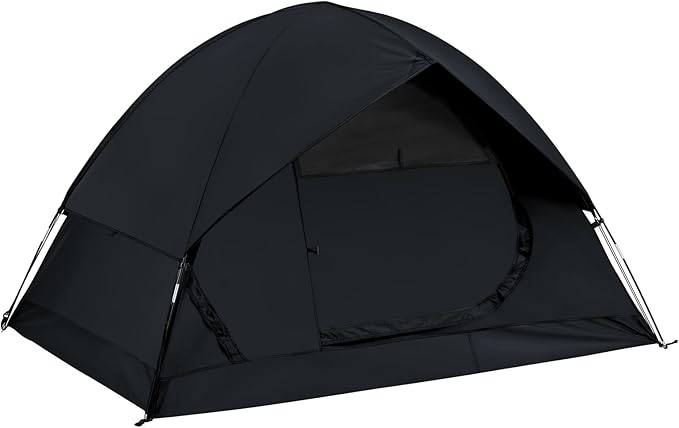 Spacious Waterproof 2/4 Person 4-Season Tent with Big Rain Fly – Versatile Outdoor Camping Tent for Hiking Backpacking and Festivals – Easy Setup &amp Durable Design