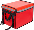 TooCust Red Insulated Bags For Food Delivery 16.5 x 11.4 x 11.8 Commercial Insulated Food Delivery Bag w/Divider Waterproof &amp Foldable Catering Bag