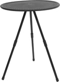 1pc Compact Round Folding Table for Camping Portable Adjustable Height Lightweight Design for Picnics and Outdoor Activities Small Foldable Camping Table for Easy Storage