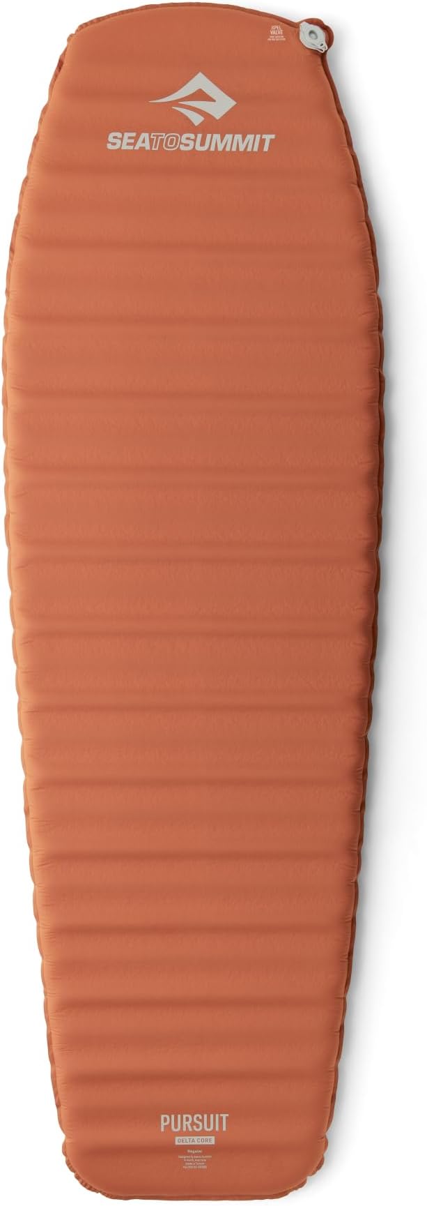 Sea to Summit Pursuit Self-Inflating Sleeping Mat for Camping and Backpacking Tapered - Regular (72 x 22 x 2 inches)