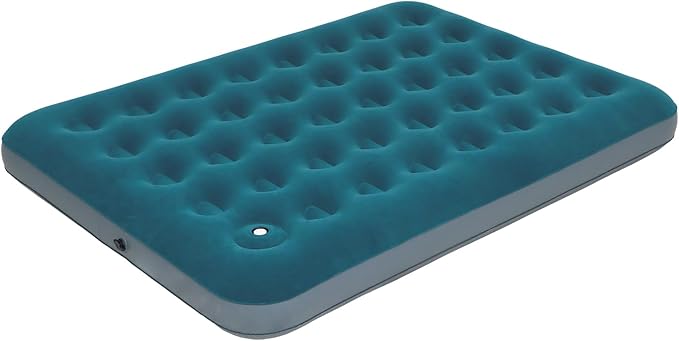 Full Size Camping Air Mattress with Built in Foot Pump Inflatable Bed Blow Up Mattress Sleeping Pad