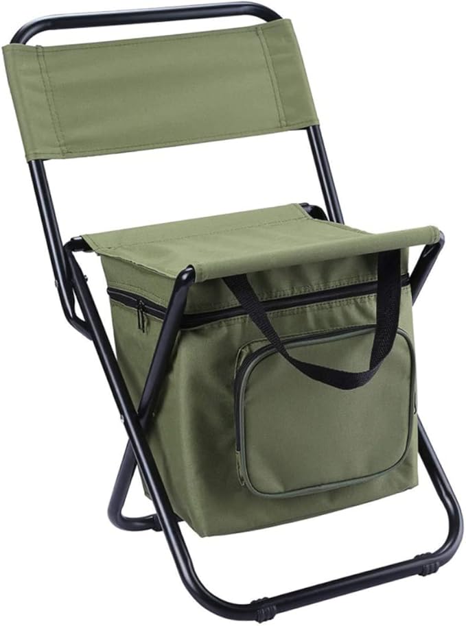 SUPVOX Tube Frame Portable Camping Chairs Outdoor Chair Insulation and Storage