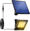 Solar Lights Outdoor Dusk to Dawn 4400mAh Solar Flood Lights Waterproof LED 3000K Spot Light for Yard Street Porch Outside Landscape Lighting Warm White