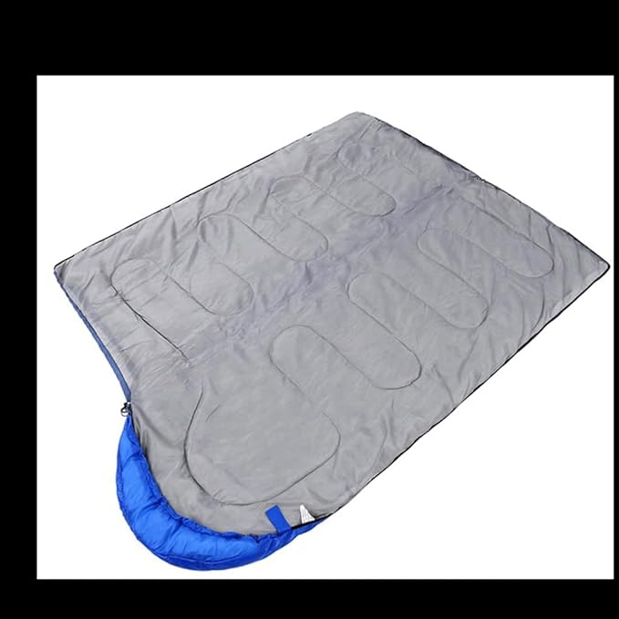 Sleeping Bag with Compression Sack Envelope Portable and Lightweight for 3-4 Season Camping Hiking Traveling Backpacking and Outdoor Activities (Single)