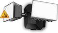 EMANER Dimmable Security Flood Lights Switch-Controlled 5000K Hardwired LED Flood Light 24-Watt (250W Equivalent) Wall Dimmer Change Brightness