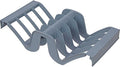 Quantum Storage Systems B3121497 Millenia Waved Drying Rack Section 8 Slots Heavy Duty Polypropylene Gray - 12 x 24 in.