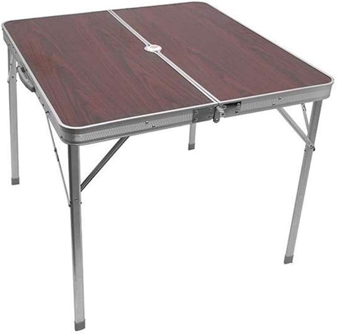 Folding Table Portable Outdoor Folding Tables Slim Lightweight Small Family Table Suitable for FishingPicnicCamping and Trave
