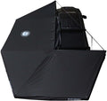 Overland Vehicle Systems 19690001 XD Nomadic 270 Degree Awning with Integrated LED Lights &amp Black Out Driver Side | 129 Sq Ft of Coverage | Black Fabric and Travel Cover Included