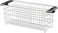 Stainless Steel Drain Basket for IGT Table 0. Unit for Durable Steel Mesh Folding Camping Table Accessory with Storage Expansion Outdoor Table Organizer(deep Basket)