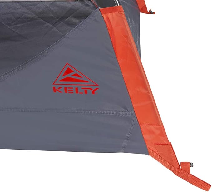 Kelty Late Start 4P - Lightweight Backpacking Tent with Quickcorners Aluminum Pole Frame Waterproof Polyester Fly 4 Person Capacity