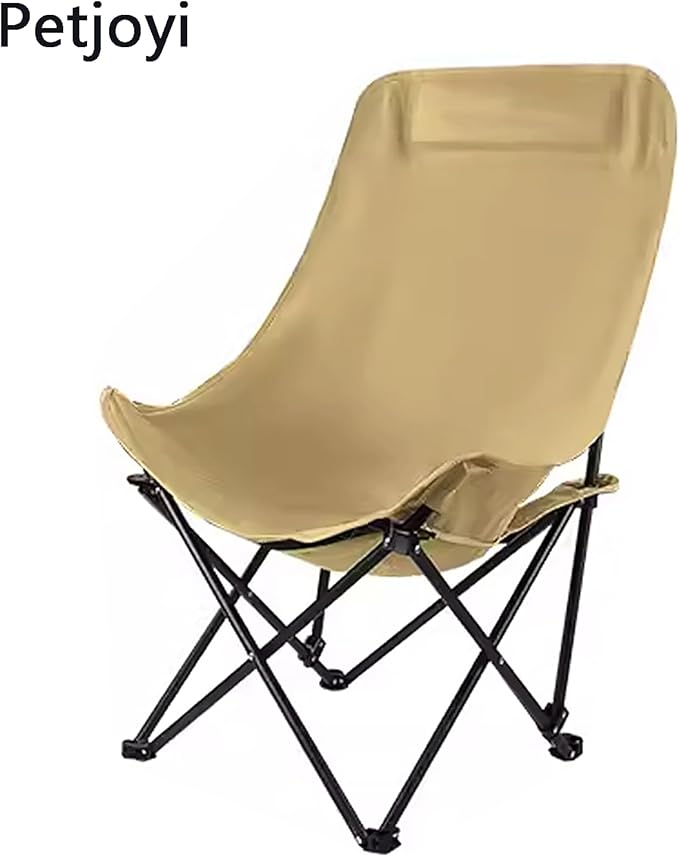 Portable Camping Chair Lightweight Camp Chair Backpacking Portable Chair for Camping Hiking U-Shaped Arc Design