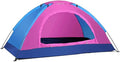 1-2 Person Ultralight Single-Layer Camping Tent – Anti-UV Portable Tent for Hiking Backpacking &amp Fishing Trips