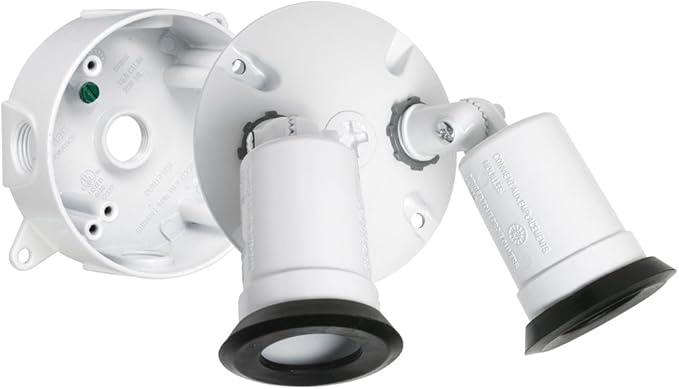 Hubbell-Bell LT233WH Traditional Outdoor Flood Light Kit White