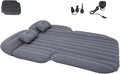 Inflatable SUV Air Mattress Thickened Flocking Inflatable Car Camping Travel Air Mattress with 2 Pillows &amp Air PumpPortable Car Sleeping Bed for SUV|MPV|Minivan
