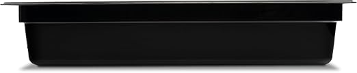 Carlisle FoodService Products 10201B03 StorPlus Full Size Food Pan Polycarbonate 4 Deep Black