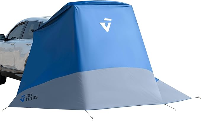 JOYTUTUS Camping Privacy Shelters Hatchback Changing Room with Magnets &amp Suction Cups Easy Setup SUV Tailgate Tent Waterproof Car Cabana for Camping Beach Picnic Toilet Fits SUV Van Truck