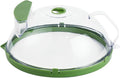 Food Heating Lid With Handle 26 X 11 Cm Microwave Splatter Guard Splashproof High Temp Resistant Dish Cover